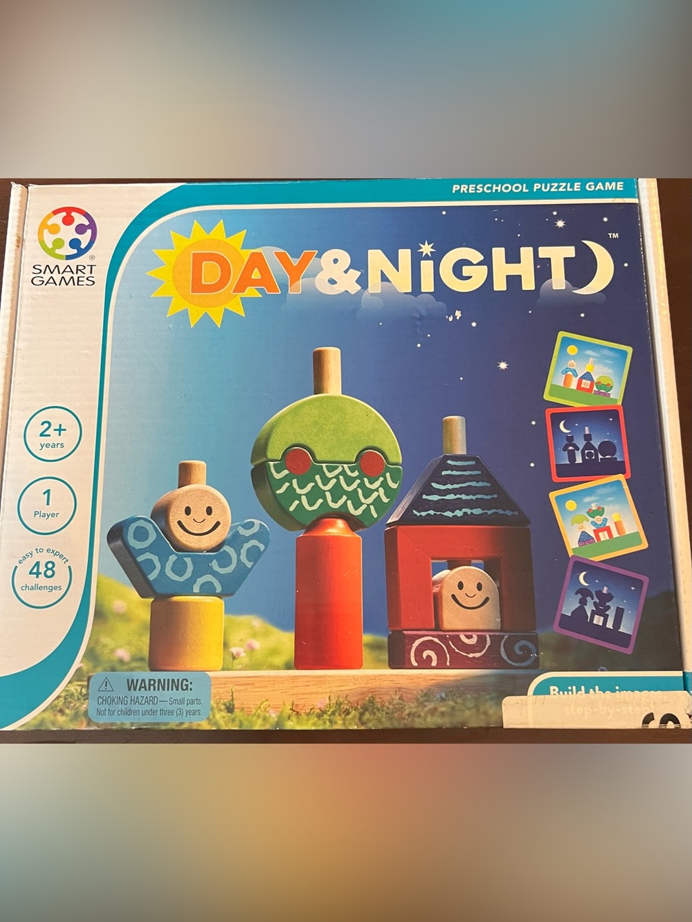 Smart Games Kids Wooden Stacking Toy-Puzzle Preschool 2+ years FANTASY BLOCKS